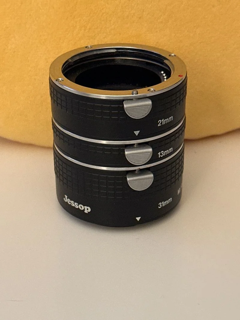 Tubos Extensión Macro Jessop 13, 21, 31mm